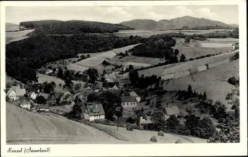 Ak Bonzel Lennestadt im Sauerland, Gesamtansicht