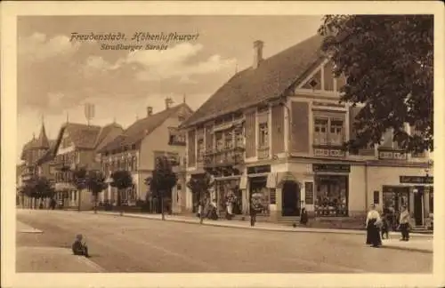 Ak Freudenstadt im Schwarzwald, Straßburger Straße