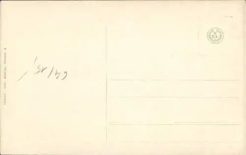 Ak Prinz Ernst Heinrich von Sachsen, Portrait