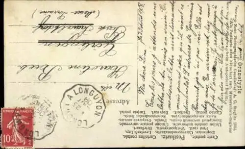 Ak Mädchen-Porträt, Hellblaues Kleid