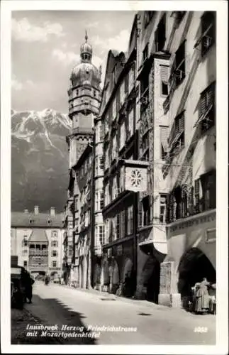 Ak Innsbruck Tirol, Herzog Friedrich Straße