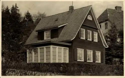 Ak Braunlage im Oberharz, Haus, Wintergarten