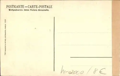 Ak Hamburg, Düsternstraße, Fußgänger, Schneiderin Bertha Strufe, Carl Colell, Zigarrenladen