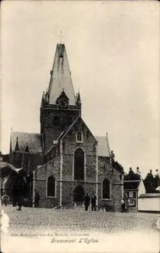 Ak Geraardsbergen Grammont Ostflandern, Kirche