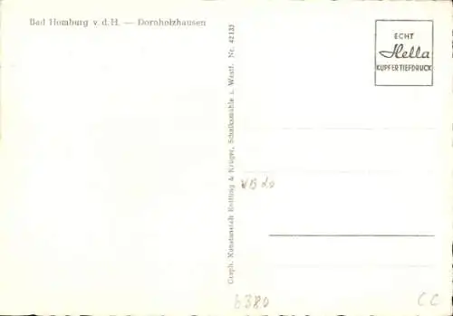 Ak Dornholzhausen Bad Homburg vor der Höhe Hessen, Haus Taunusblick