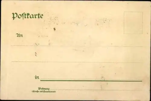 Litho Berlin Treptow, Kaiser Wilhelmgarten, Dampferanlegestelle