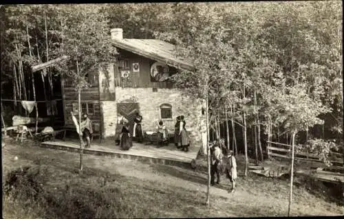 Foto Bad Eilsen Niedersachsen, Landschaftstheater, Volk in Not