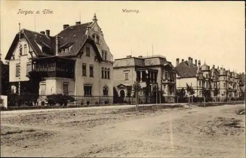 Ak Torgau an der Elbe Nordsachsen, Westring