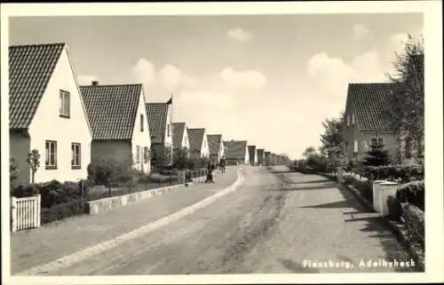 Ak Flensburg in Schleswig Holstein, Adelbyheck