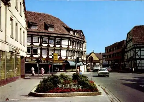 Ak Höxter an der Weser, Westerbachstraße, Marktstraße