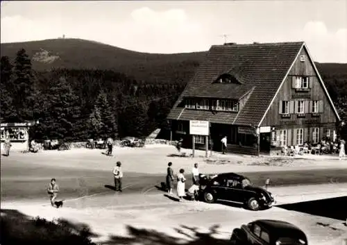 Ak Torfhaus Altenau Schulenberg Clausthal Zellerfeld im Oberharz, Sporthotel Brockenblick