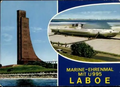 Ak Ostseebad Laboe, Marine Ehrenmal, U995