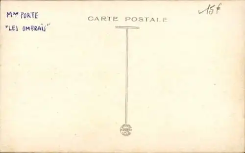 Ak Chahaignes Sarthe, Route de la Fores