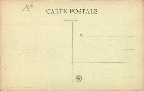 Ak La Chartre sur Loir Sarthe, Entree de la Ferme de Crouzilles