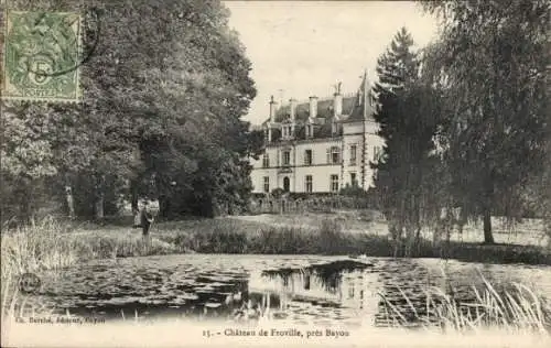 Ak Froville Meurthe-et-Moselle, Schloss