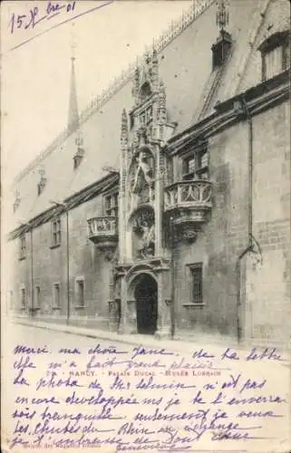 Ak Nancy Meurthe et Moselle, Palais Ducal, Musee Lorrain