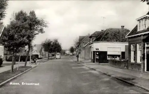 Ak Assen Drenthe Niederlande, Ericastraat