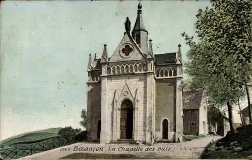 Ak Besançon Doubs, Chapelle des Buis