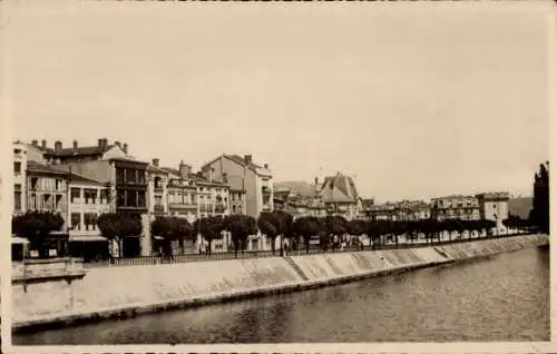 Ak Verdun Meuse, Quai de Londres