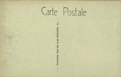 Ak Strasbourg Straßburg Elsass Bas Rhin, l'Universite