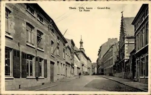 Ak Thuin Wallonien Hennegau, Ville haute, Grand Rue, Poste