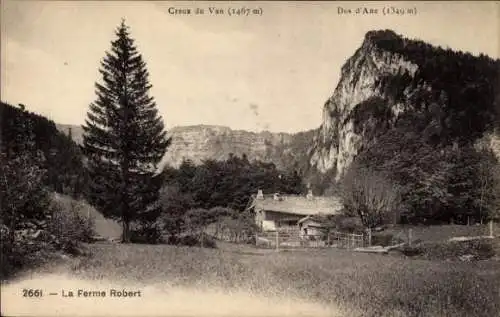 Ak Jura, La Ferme Robert, Creux du Van, Dos d'Ane