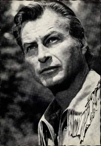 Ak Schauspieler Lex Barker, Portrait