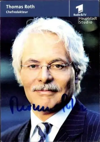 Ak Schauspieler Thomas Roth, Portrait, Autogramm