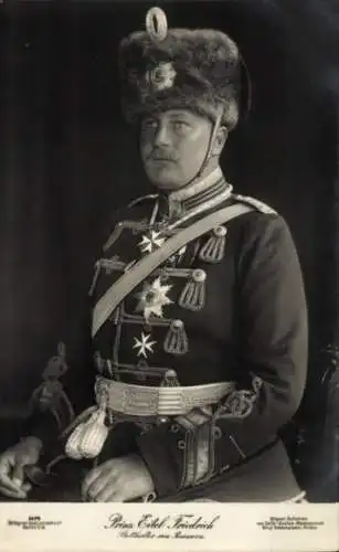 Ak Eitel Friedrich Prinz von Preußen, Portrait, Liersch 3474