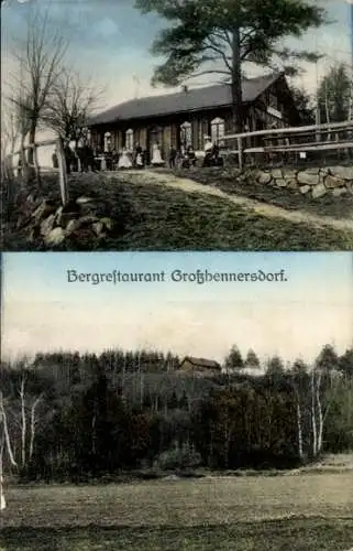 Ak Großhennersdorf Herrnhut in Sachsen, Bergrestaurant