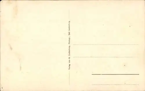 Ak Bad Lauterberg im Harz, Niederlegung der Kränze, 25jähriges Stiftungsfest, 1914