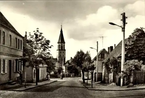 Ak Bad Düben an der Mulde Sachsen, Gustav Adolf Straße