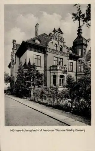 Ak Biesnitz Görlitz in der Lausitz, Müttererholungsheim der Inneren Mission