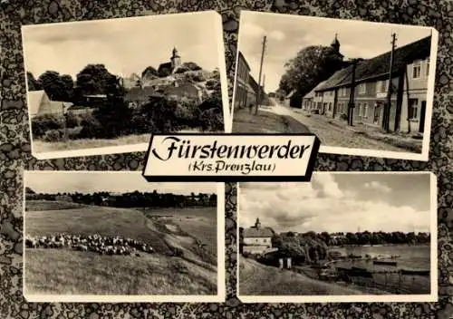 Ak Fürstenwerder in der Uckermark, Teilansichten