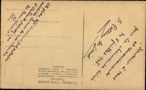 Ak Französischer Komponist Louis Hector Berlioz, Portrait