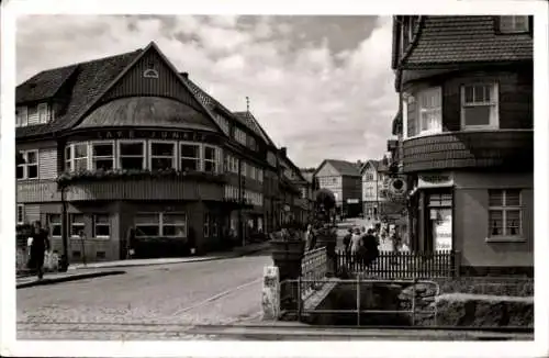 Ak Braunlage im Oberharz, Cafe Junker