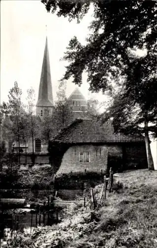 Ak Hingene Flandern Antwerpen, Kirche, de Wal