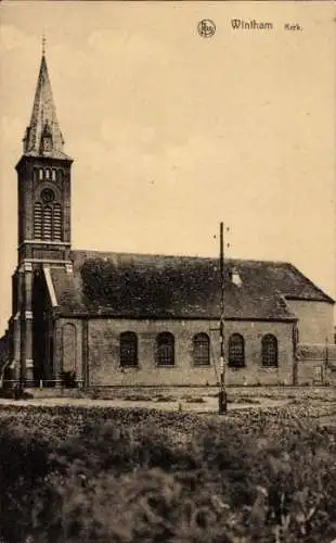 Ak Wintam Bornem Flandern Antwerpen, Kirche