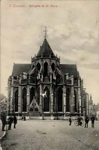 Ak Löwen Löwen Flämisch-Brabant, Stiftskirche St. Pierre