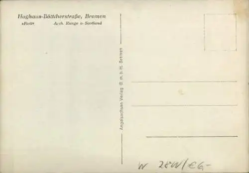 Ak Hansestadt Bremen, Haghaus-Böttcherstraße, Gastraum