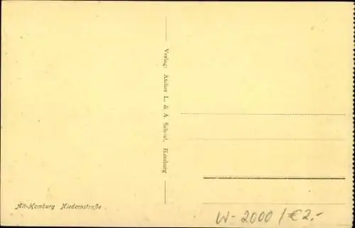 Ak Hamburg, Niedernstraße