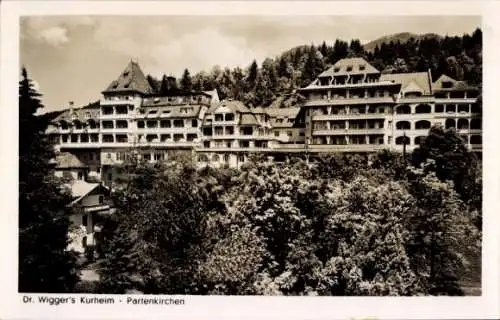 Ak Garmisch Partenkirchen in Oberbayern, Dr. Wiggers Kurheim