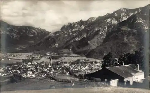 Ak Nonn Bad Reichenhall in Oberbayern, Padinger Alm, Panorama