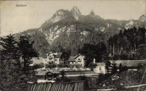 Ak Bad Reichenhall in Oberbayern, Hallthurm