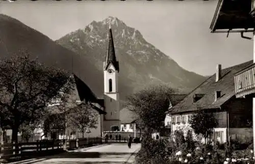 Ak Piding im Berchtesgadener Land Oberbayern, Kirche