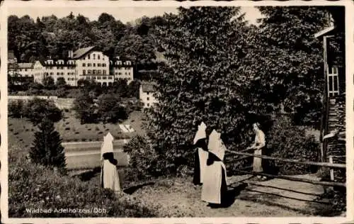 Ak Bad Adelholzen Siegsdorf in Oberbayern, Nonnen