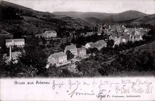 Ak Adenau in der Eifel, Panorama