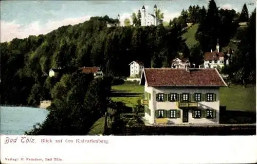 Ak Bad Tölz in Oberbayern, Kalvarienberg