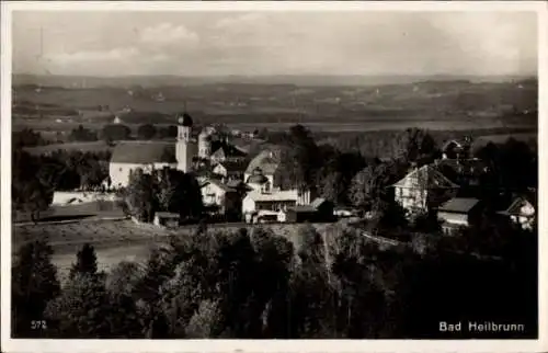 Ak Bad Heilbrunn Oberbayern, Panorama