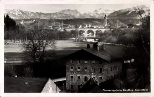 Ak Bad Empfing Traunstein in Oberbayern, Genesungsheim Empfing